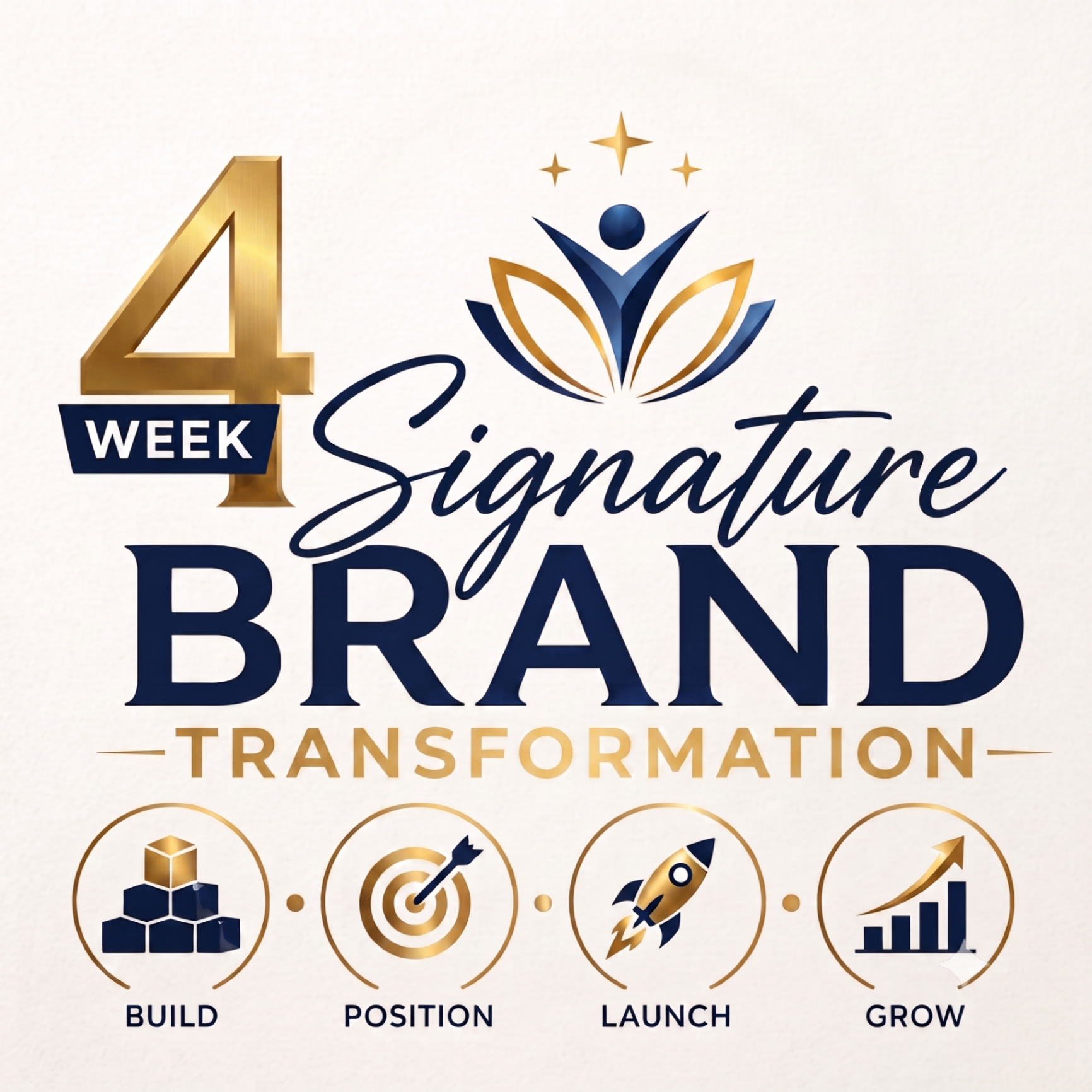 4-Week Signature Brand Transformation — Build, Position, Launch, Grow